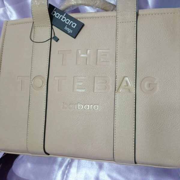 THE TOTE BAG BARBARA BAGS COLOR PIEDRA - Image 2