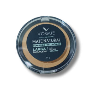 POLVO COMPACTO VOGUE MATE NATURAL