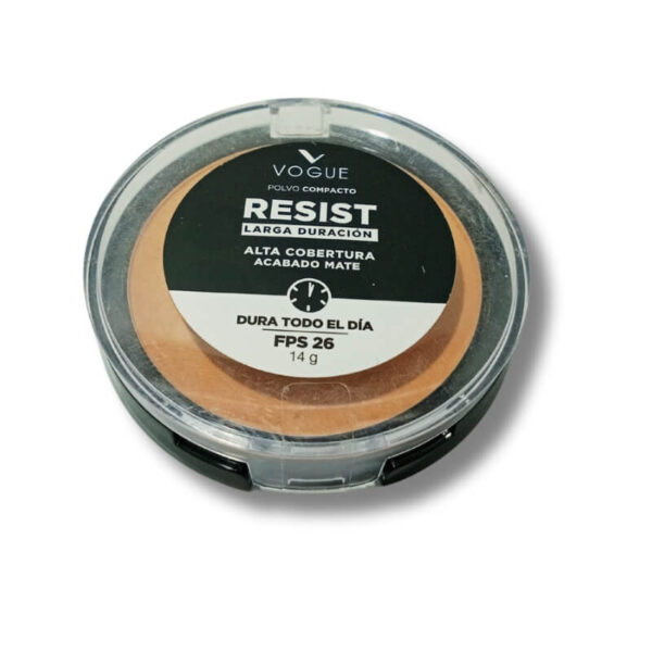 POLVO COMPACTO VOGUE RESIST TONO MIEL