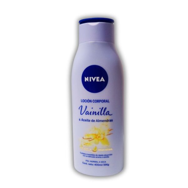 LOCIÓN CORPORAL VAINILLA & ACEITE DE ALMENDRAS 400ml