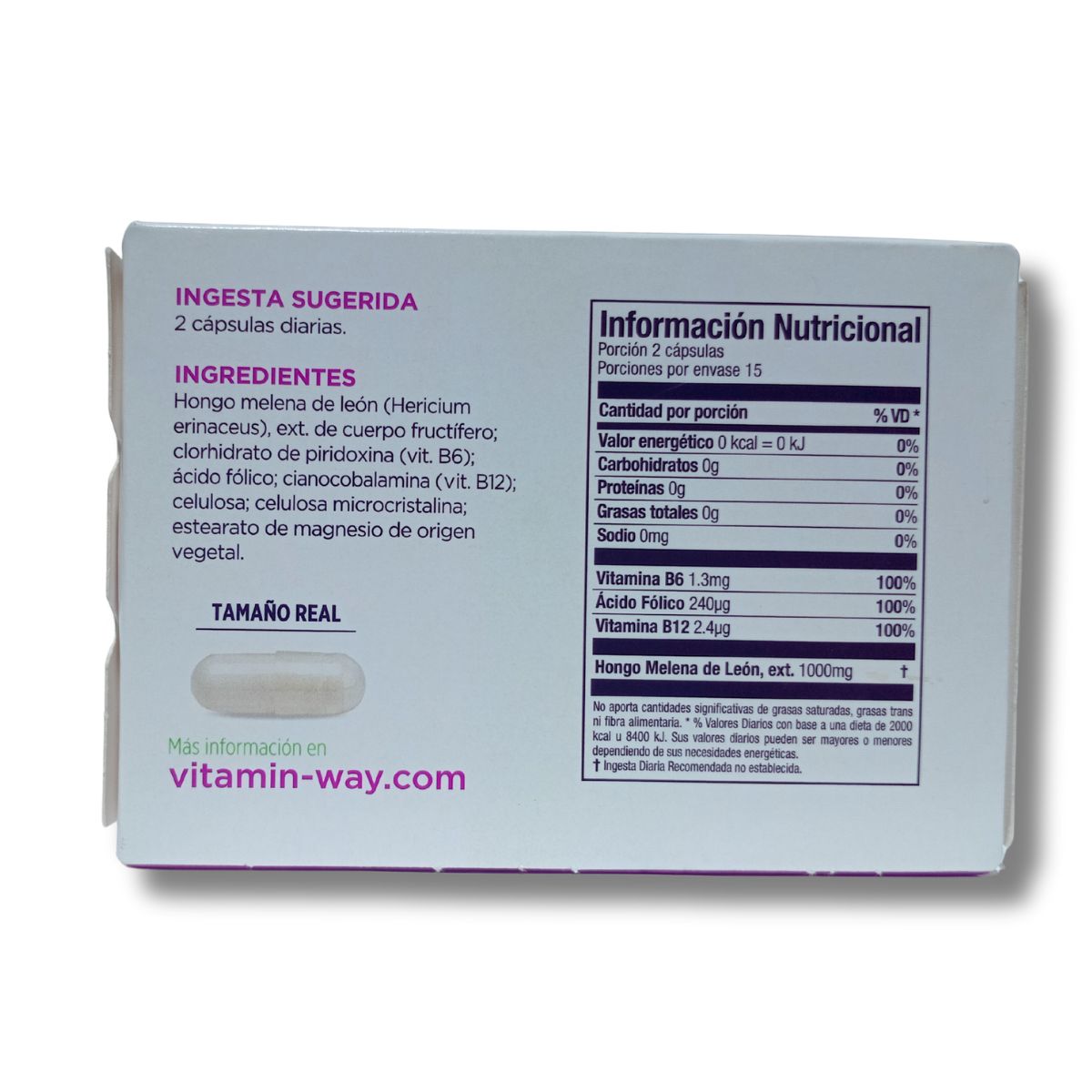 MELENA DE LEÓN 30 cápsulas - Image 2