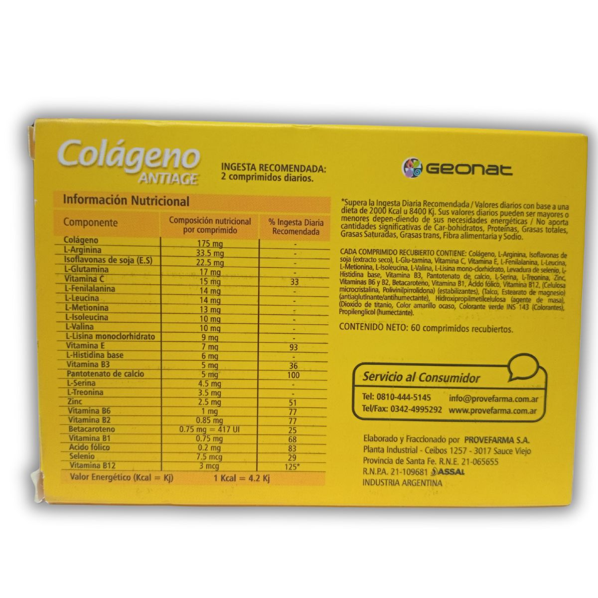 COLÁGENO ANTIAGE 30 COMPRIMIDOS - Image 2