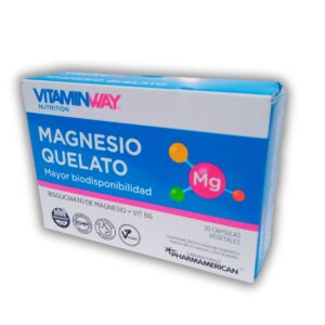 MAGNESIO QUELATO 30 cápsulas